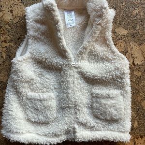 12M Carters baby Sherpa vest